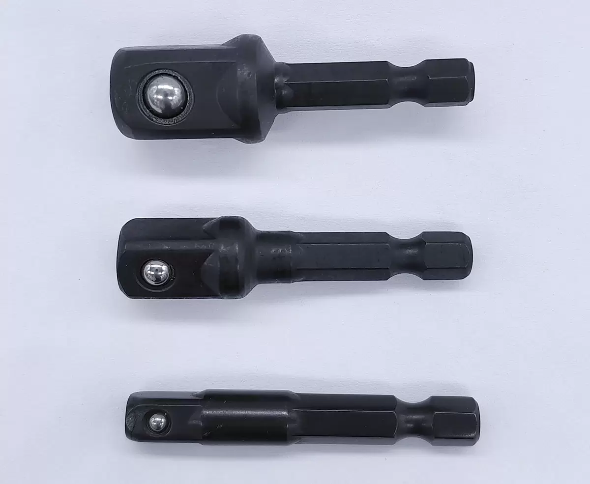 Adapter nasadowy 50 mm 1/4", 3/8" i 1/2"