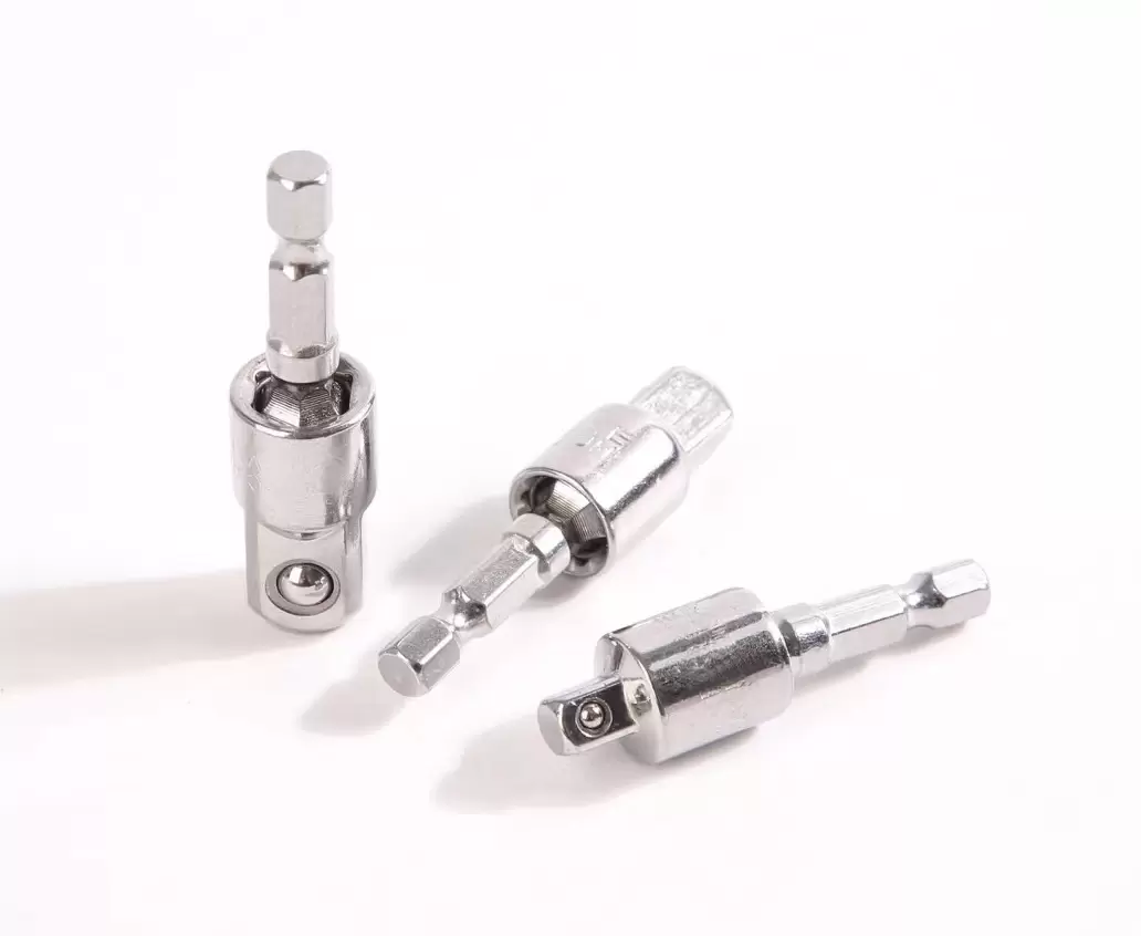 Adapter nasadek do wiertarek elektrycznych z obrotowym trzpieniem sześciokątnym 360 stopni